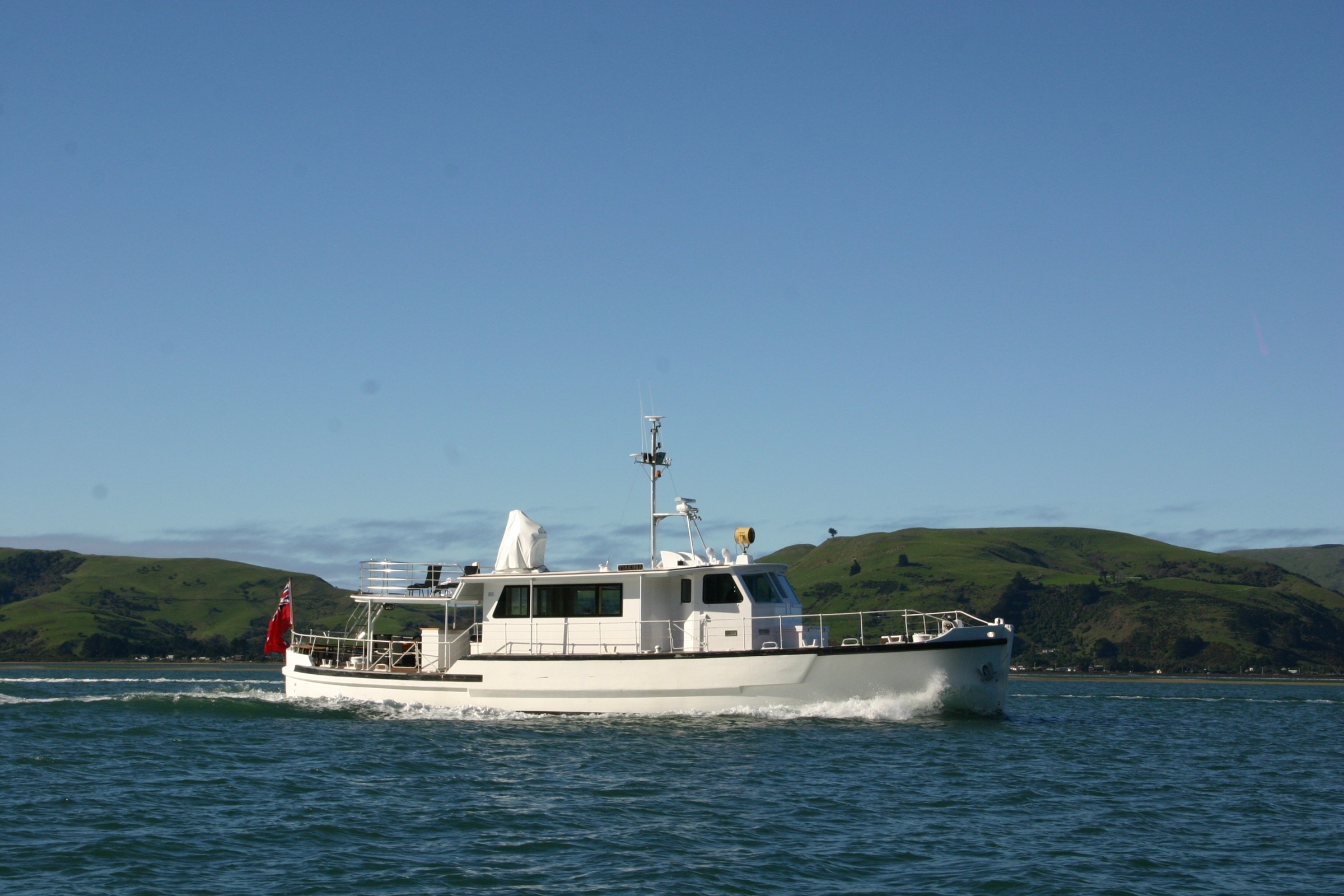 heavy displacement classic charter vessel 80 ft 24.4m
