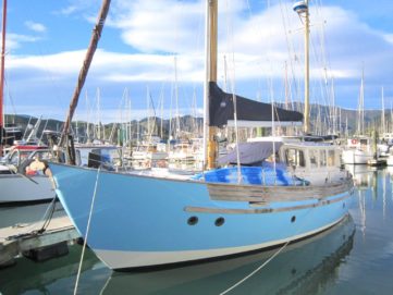 Fisher 37 Pilothouse Motorsailer