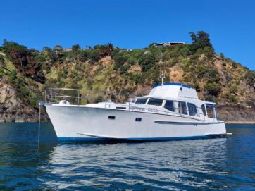 Keith Atkinson 12m Cruising Launch ‘Shango’