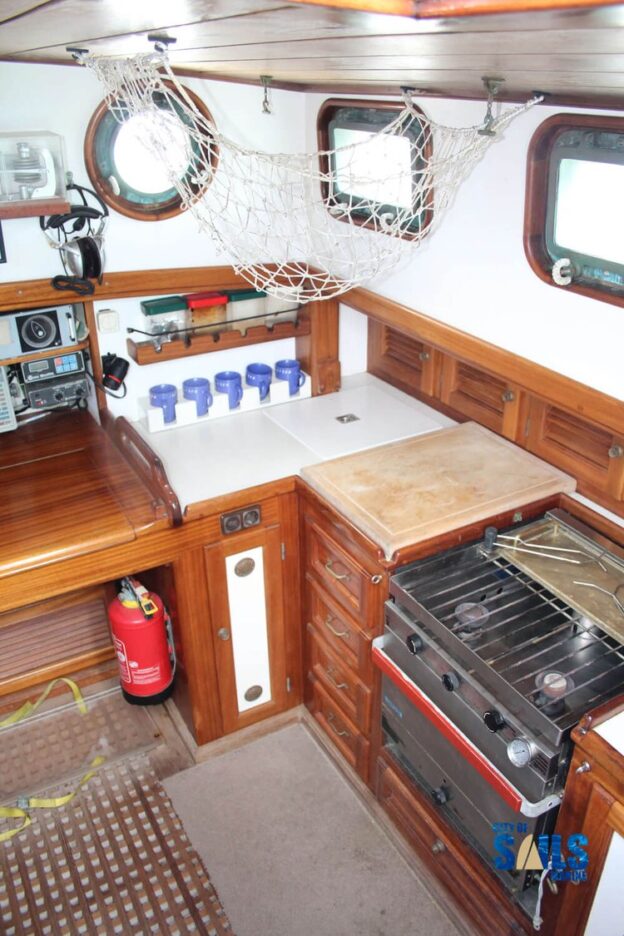 ATAIR: Petersen Yacht - Brigantine 70ft – traditional style - Image 25