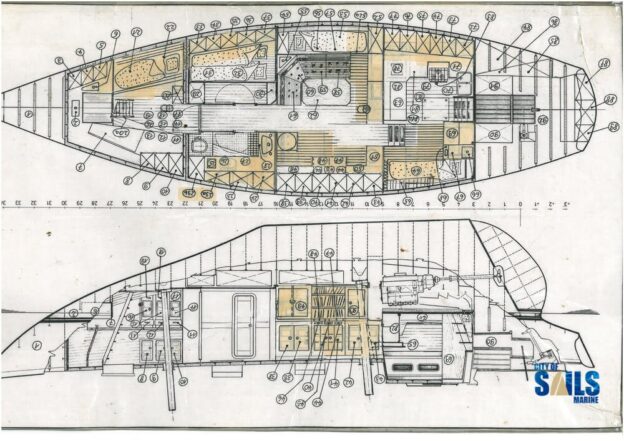 ATAIR: Petersen Yacht - Brigantine 70ft – traditional style - Image 43