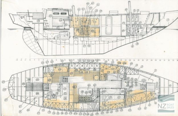 ATAIR: Petersen Yacht - Brigantine 70ft – traditional style - Image 25