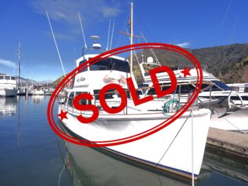 LADY ALLISON: Well cared for classic 1968 Salthouse 36