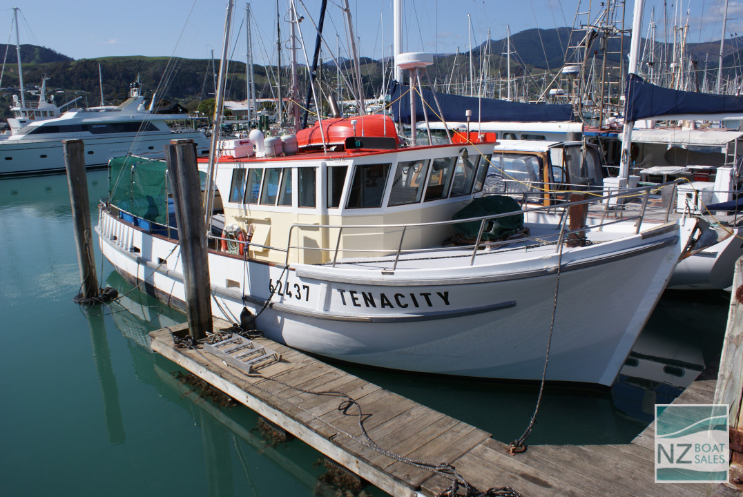 TENACITY: Very well maintained, two owner vessel designed by Jack Guard