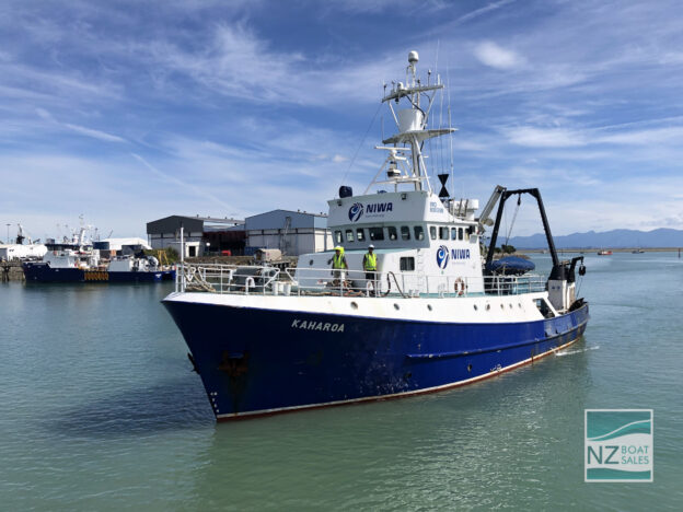 KAHAROA: Purpose Built Coastal Survey Vessel
