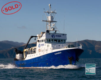 KAHAROA: Purpose Built Coastal Survey Vessel