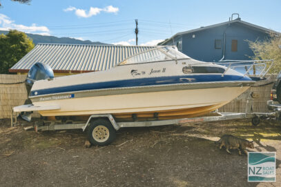 JENN II: Haines Signature 575, near new Yamaha 150hp