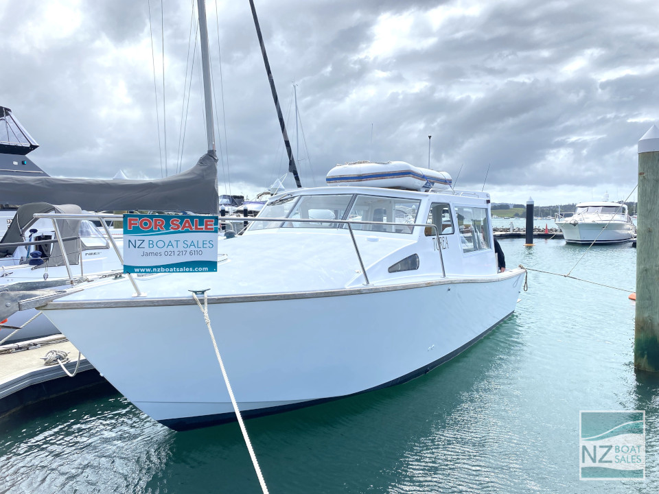 Torea: David Wade designed 28ft Planing Launch