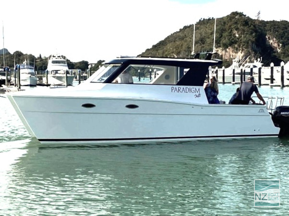 Paradigm Shift – Dan Leech Custom Power Cat – Near-New on Trailer - Image 20