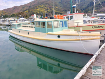 Sterling Girl — 35′ 1913 Kauri Bridgedecker