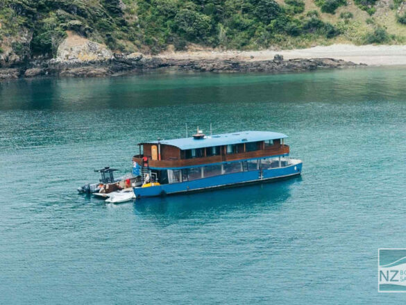The Rock – adventure cruise barge and event venue in Paihia