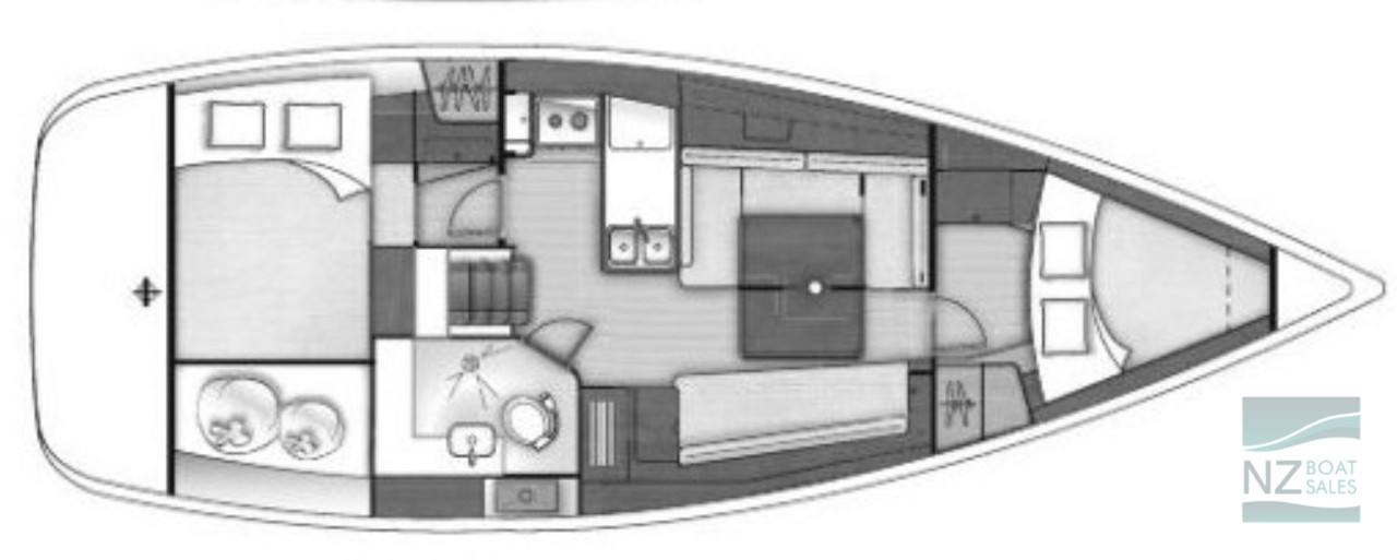 Sailfish — Tidy 2012 Beneteau Oceanis 37 - Image 15