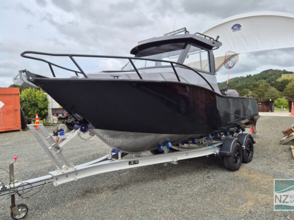 Profisher 625 Hardtop aluminium trailer boat
